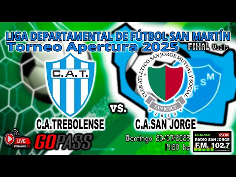250720 LDFSM Torneo Apertura 2025 | C.A.Trebolense vs C.A.San Jorge