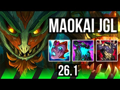 MAOKAI vs AMBESSA (JGL) | EUNE Master | 26.1