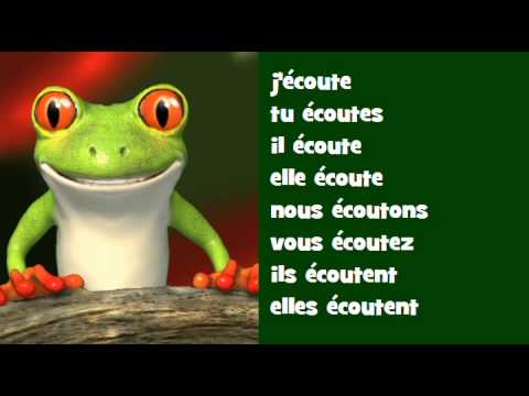 Conjugaison musicale # Indicatif Présent # Verbe = écouter