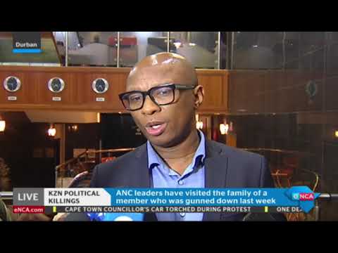 Zizi Kodwa addresses KZN political killings