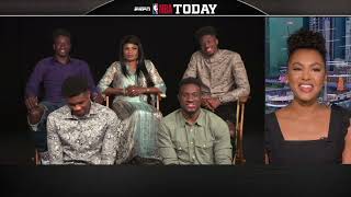 I got to talk to the Antetokounmpo family