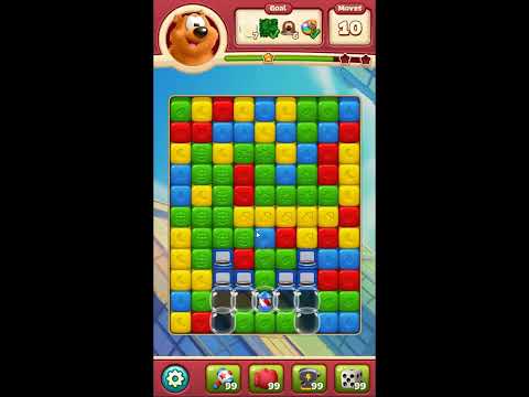 Toon Blast Level 7603 - NO BOOSTERS 🐻🐺🐱 | SKILLGAMING ✔️