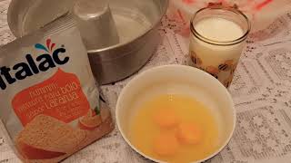 SÓ 3,50 ESSA MASSA DE BOLO PRONTA, SABOR LARANJA,SUPER FÁCIL, RÁPIDO E FICA  FOFINHO.