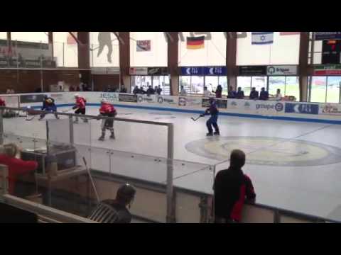 CE 2014 U19: But Bastien Pouilly (SHC Buix) contre Zoran Falcons (Israël)