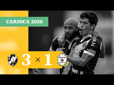 VASCO 3 X 1 MACAÉ - GOLS DO CAMPEONATO CARIOCA