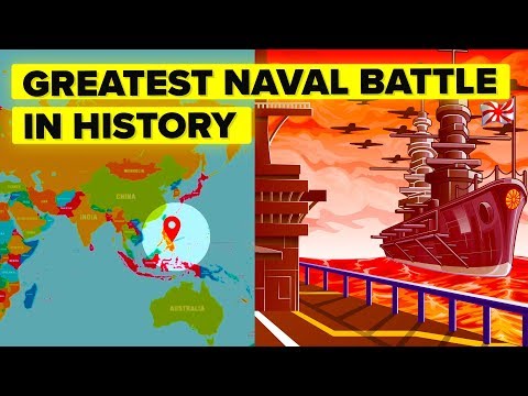 The Battle of Leyte Gulf - Most INSANE Naval Battle in History