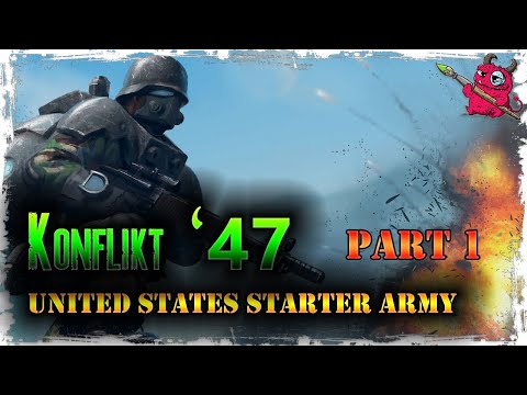 Konflikt '47 United States Starter Army Review Part 1 #warlordgames