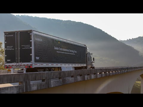 image-What company makes self-driving trucks?