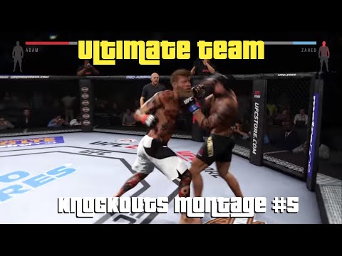 EA Sports UFC 2 - Knockouts Montage #5