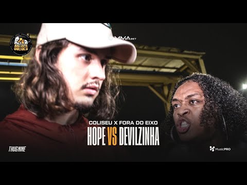 DEVILZINHA X HOPE (AM) - BATALHA DO COLISEU - COLISEU X OS FORA DO EIXO
