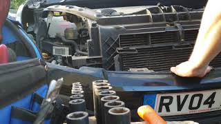 Ford Fusion front bumper removal