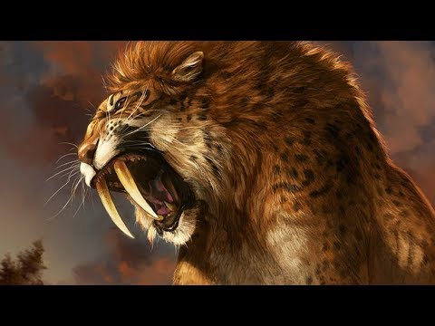 Saber Tooth Tiger | Ice Age Prehistoric Mammals | Science Documentary 2019