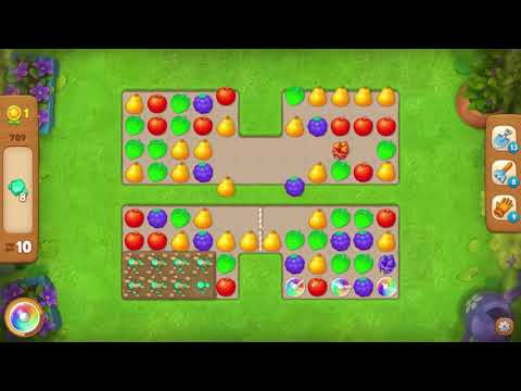 Gardenscapes Level 709