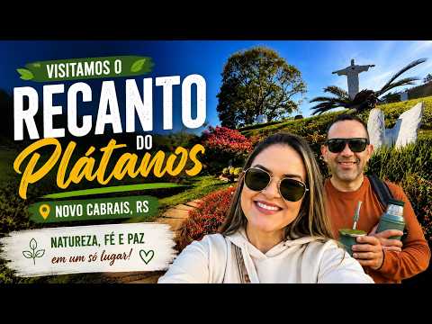 Conhecendo o Recanto dos Plátanos, em Novo Cabrais, no RS