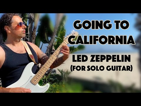 Going to California (LED ZEPPELIN) solo guitar - Ben Woods - Nylocaster