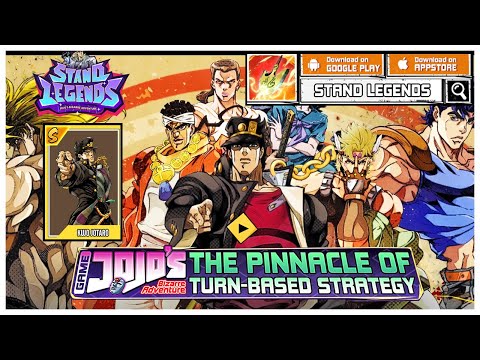 🔥🔥BAHAS GAME RPG ANIME TERBARU STAND LEGENDS - JOJO'S BIZZARE ADVENTURE [REGISTER & GIFTCODE]