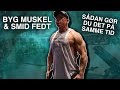 LEAN GAINS! BYG MUSKEL OG SMID FEDT PÅ SAMME TID💪 BONUS: KOMPLET BRYST/SKULDER PROGRAM!