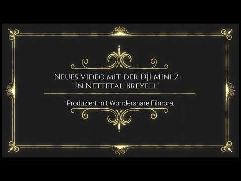 CINEMATISCHE Aufnahmen mit der DJI Mini 2 in Nettetal Breyell