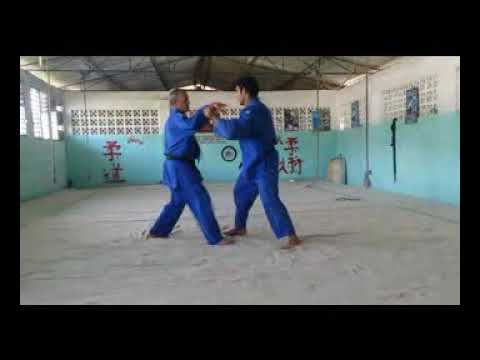 Uchi Mata ejecutado por Asley González