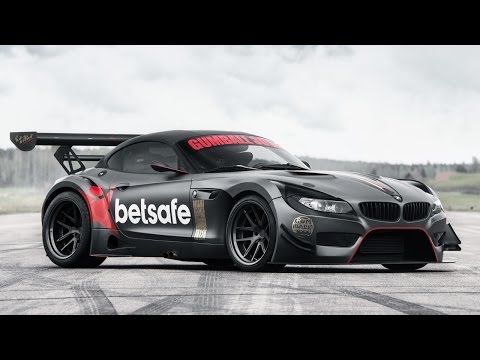 The BMW Z4 GT3 of Jens Byggmark Being Built for Gumball 3000 - Team Betsafe