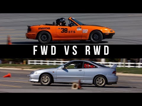 RWD VS FWD | What's Faster!