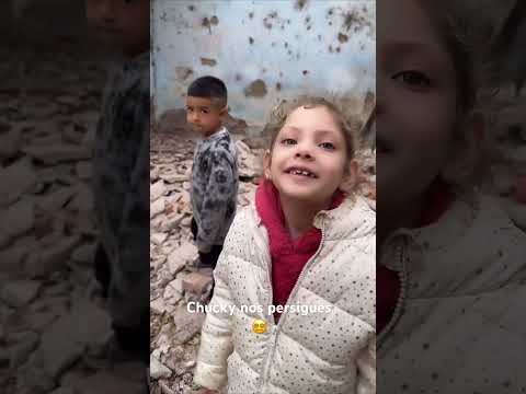 Chucky chases us in the abandoned house 😵‍💫 #scary #paranormal #mystery #suspense #chucky