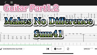 ?TAB?Makes No Difference/Sum41???????????????Guitar tutorial