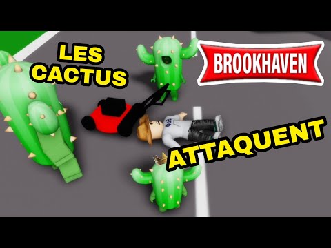 LES CACTUS ET SON ROI ATTAQUENT POUR DOMINER LE MONDE ! BROOKHAVEN RP - ROBLOX