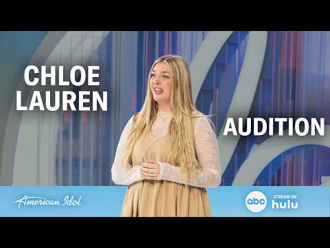Young Mom Chloe Lauren Braves Sienna Spiro's "MAYBE." In Emotional Audition - American Idol 2026