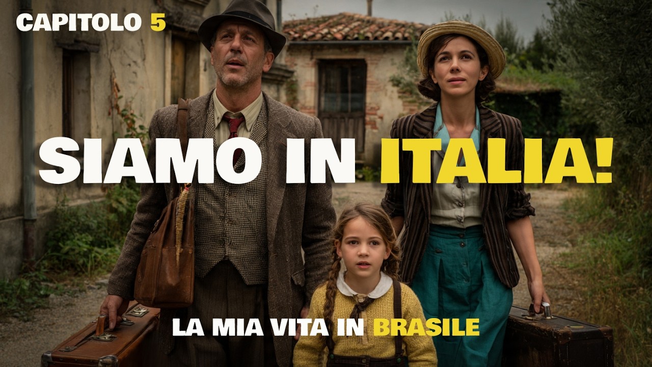 La mia vita in Brasile - Siamo in Italia!