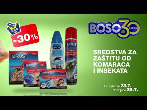 BOSO TV akcija od 23.7. do 29.7.2020.