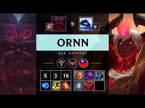Ornn Support vs Xerath - TW Grandmaster Patch 25.10