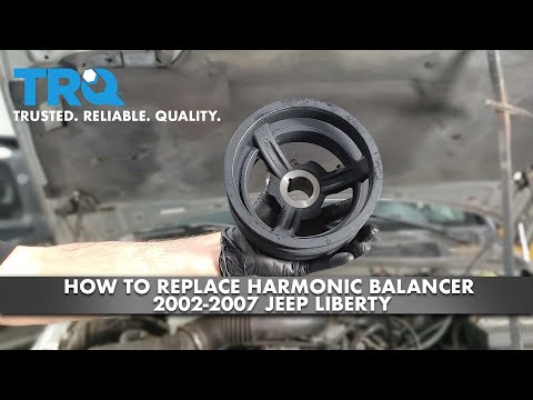 How To Replace Harmonic Balancer 2002-07 Jeep Liberty