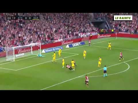 Athletic Bilbao (1-0) against Barcelona 2019/20 season.