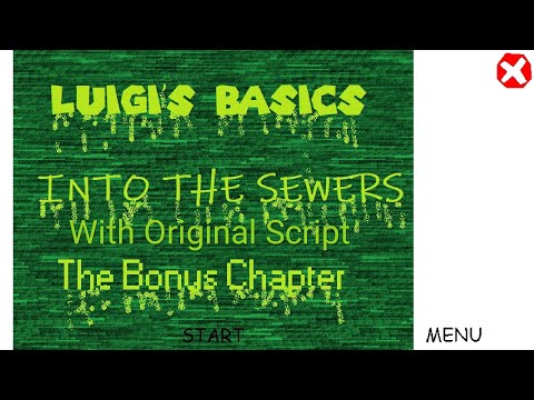 Luigi's Basics Into The Sewers 8 (The Bonus Chapter) With Original Script android (Baldi basics mod)