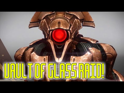 Destiny Raid - Legendary Vault of Glass Walkthrough Livestream! (Destiny Level 26 Raid)