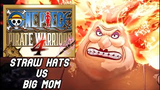 Straw Hat Pirates vs Big Mom Full Fight (Wano Arc) | One Piece Pirate Warriors 4