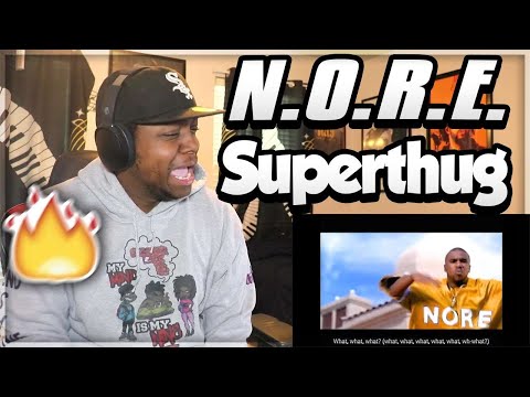 FIRST TIME HEARING- N.O.R.E. - Superthug (REACTION)