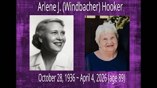 Arlene Hooker Funeral