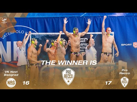 VK Novi Beograd 16 vs 17 Pro Recco - LEN Final Eight 2022 Highlights