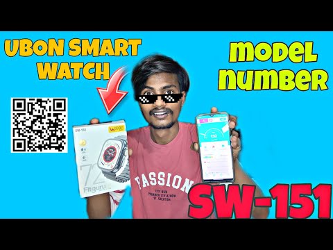 Ubon Sw 151 Smart Watch / Ubon Smart Watch Under 1500 / sw 151 Ubon  Smart Watch Unboxing & review