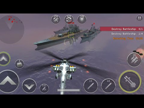 Gunship Battle: WILDCAT helicopter in mission (gameplay)...