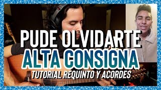 PUDE OLVIDARTE - Alta Consigna - Tutorial - REQUINTO - ACORDES - Guitarra