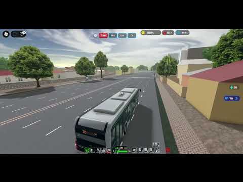Roblox TashTram | Bus line 70 with Yutong ZK6126BEVG