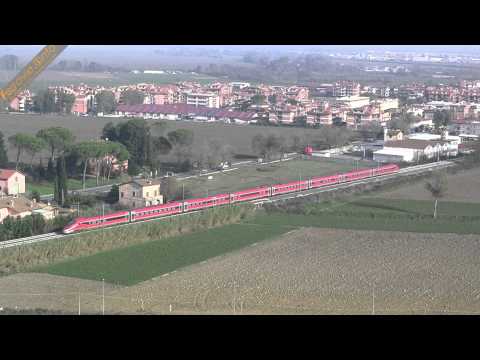 ETR 400 n.03 in corsa a Monterotondo - ETR 400 n.03 running in Monterotondo