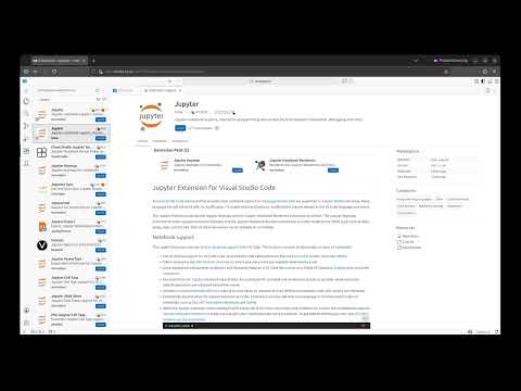 Python Interactive Notebooks In Vs Code Install Python Jupyter Extension Beginner Setup