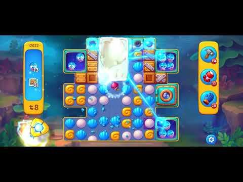 Fishdom level 12022 no boosters フィッシュダム ノーマル