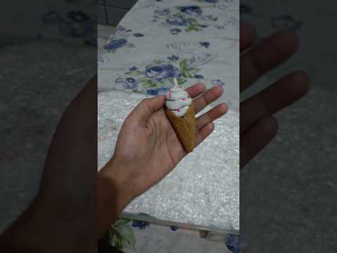 DIY Clay Ice Cream 🍦 || #viral #shorts