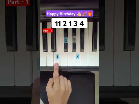 Happy Birthday🎂🎉 (Different Way To Possible On Piano) 🎁