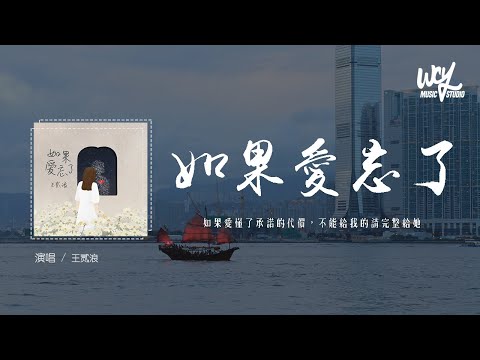 王贰浪 - 如果爱忘了